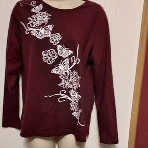 Gold Coast L VGC  100 % cotton pit to pit 19 inch 22 1/2 in length